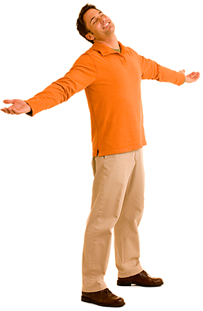 Relieved Man